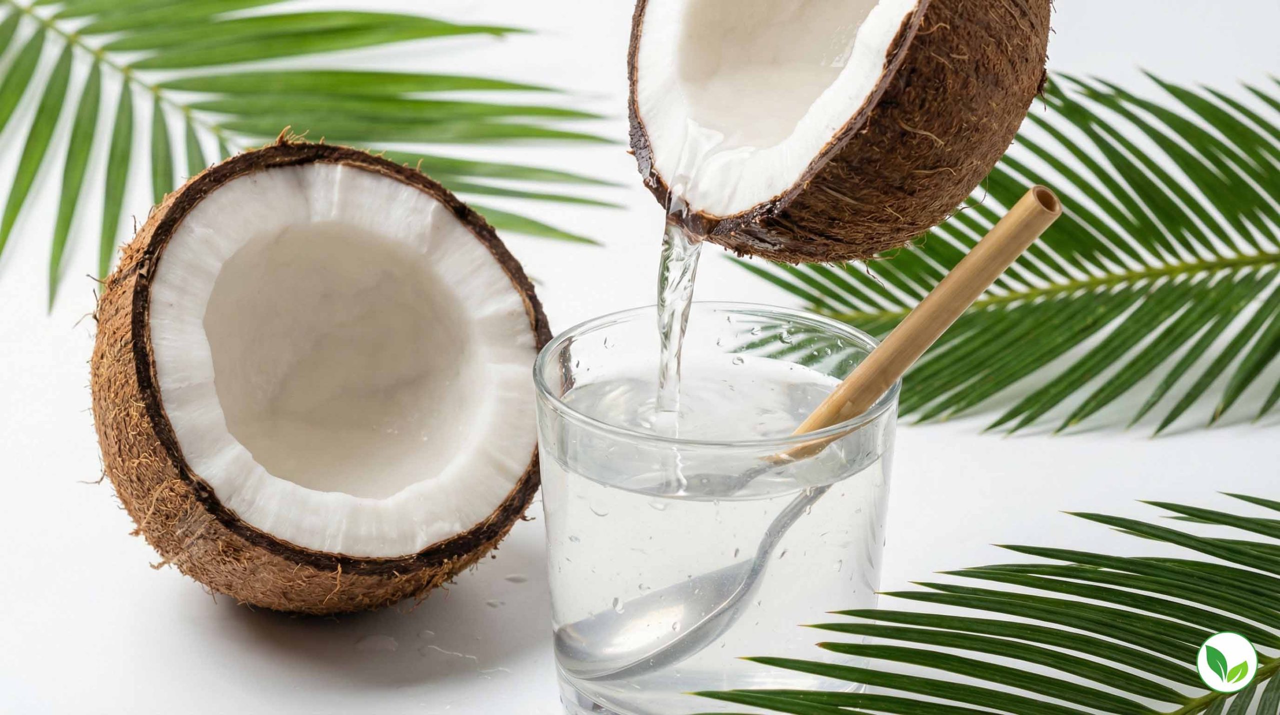 Nước dừa giúp giảm axit dạ dày hiệu quả